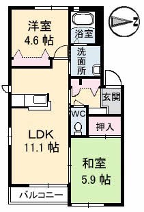アスリートⅡ 間取り