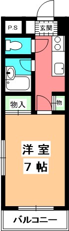 ジョイフル第5祝谷 間取り