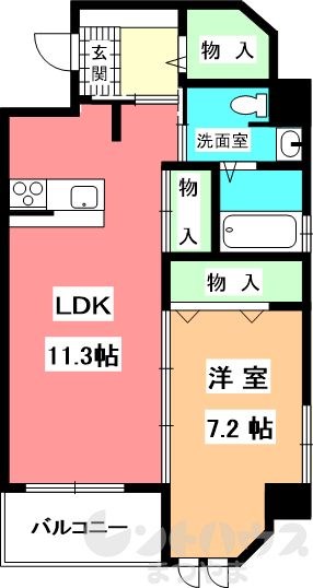 ジュエルミサワ15 間取り