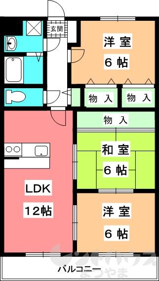 マンションT＆S 間取り