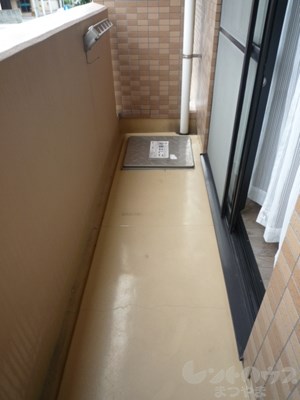 シャルマンコーポ湊町 ベランダ