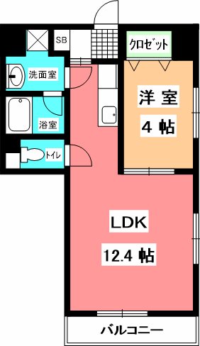 アーバン道後今市 間取り