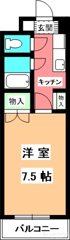 ジョイフル第2朝生田 間取り