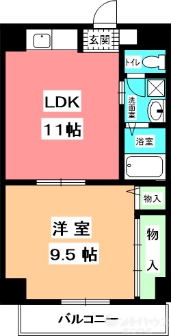 ロイヤルヴィラ歩行町 間取り