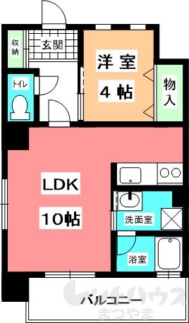 イルパラッツォ萱町 間取り
