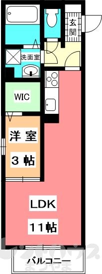 カンパーナ勝山 間取り