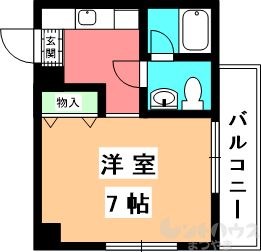 キャッスルEYAⅡ 間取り