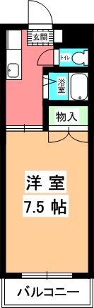 リバーサイド中村 間取り