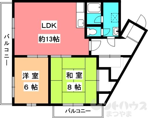 チュリス松山 間取り