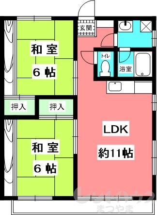 パルテナール・ナカ 間取り