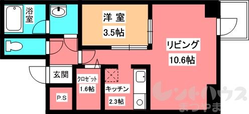 ユナイテッド勝山プレステージ 間取り