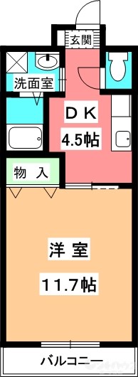 PARADORⅢ 間取り