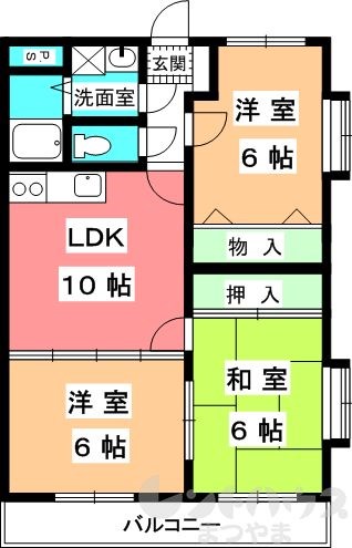 コンフォルト室町 間取り