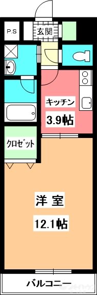 シャトー・ド・フェニックス永木町 間取り