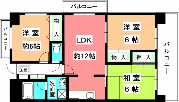 アルドーレ 間取り