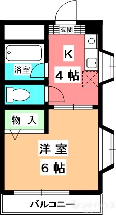 KBコート竹原 間取り