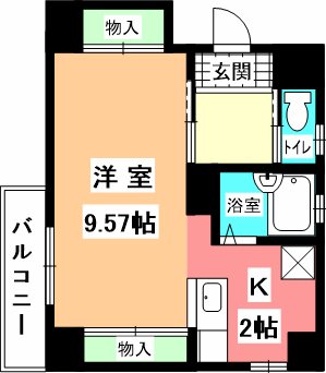 スリースターズマンション 間取り