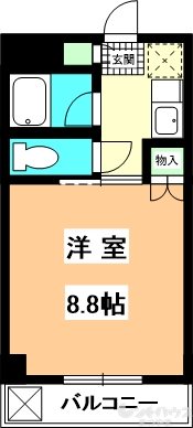 コーポ陽向 間取り