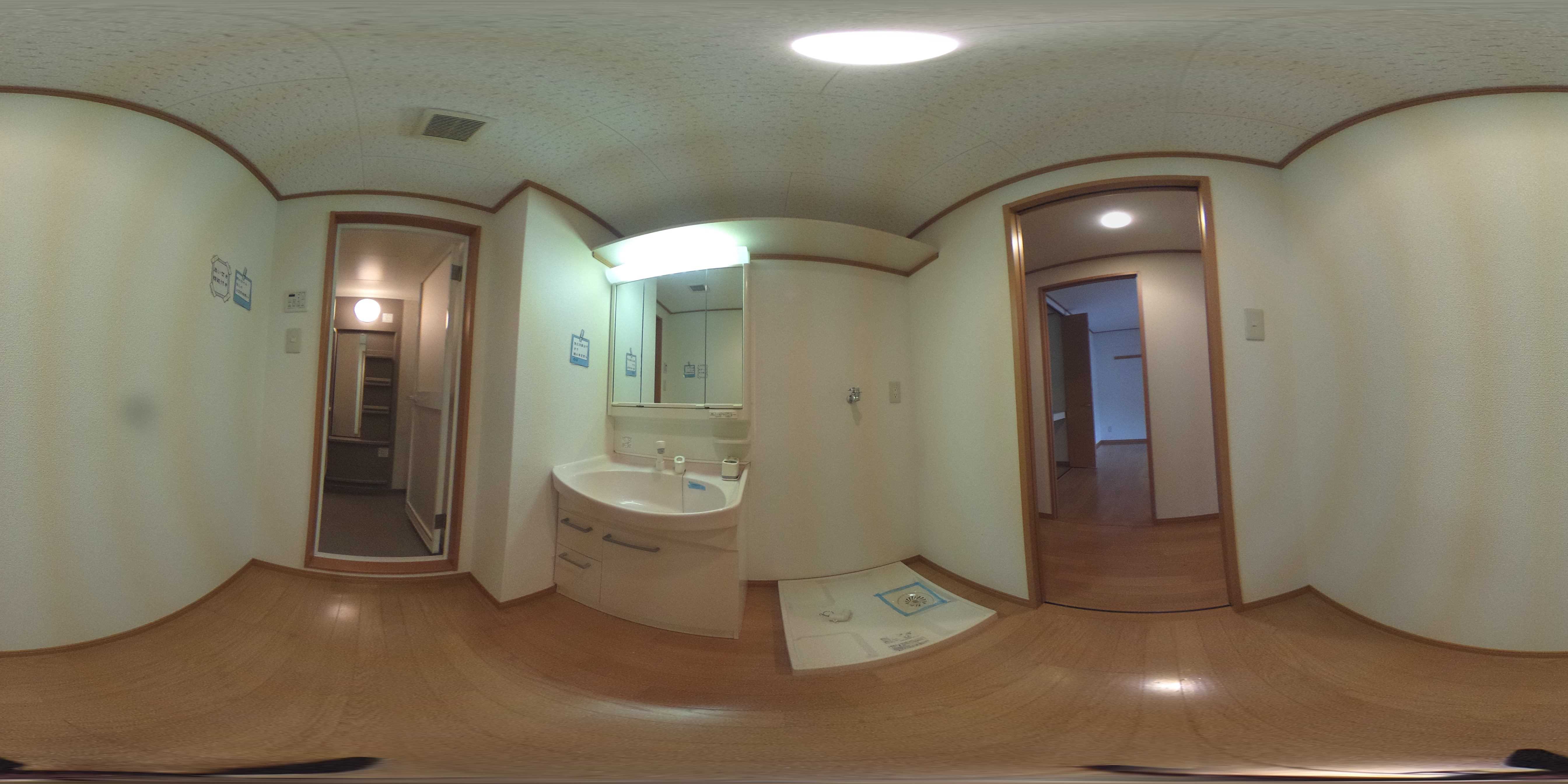 エリヴェール道後 洗面所