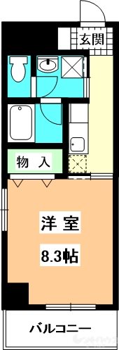 Mayfair　MATSUYAMASHIEKI square 間取り