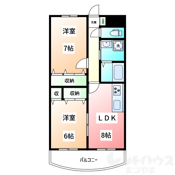 プレステージAC 間取り