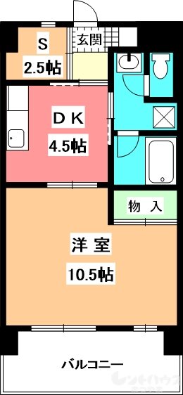 パークハイツコミセン前 間取り