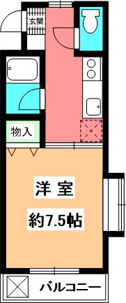 ベルシャトー 間取り