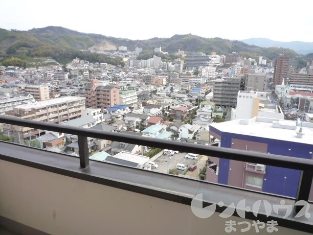 シャルマン道後 眺望