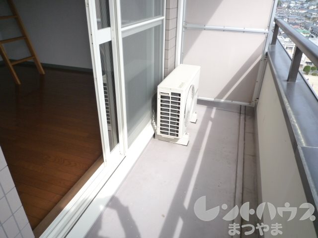 シャルマン道後 ベランダ