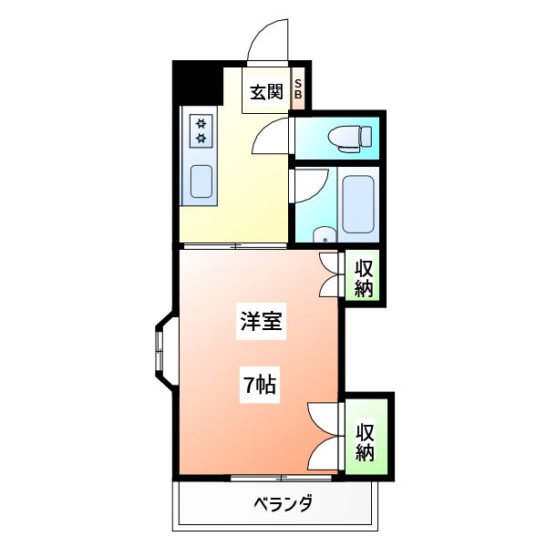 ジョイフル東野 間取り