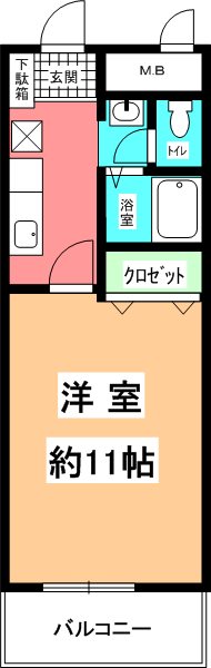 リビングアレイK 間取り