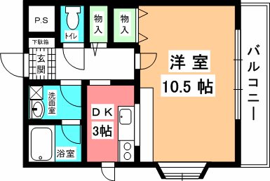 ベルメゾンスエヒロ 間取り