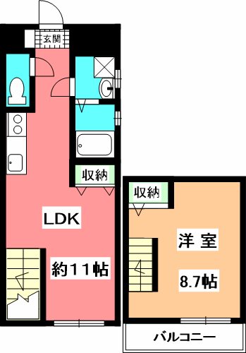 アスプラス山越 間取り