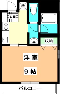 ラプンテ鉄砲町 間取り