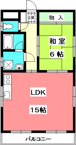 第一レジデンス鷹ノ子 間取り