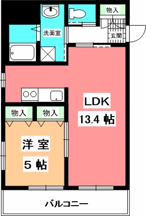 ing-αANNEX 間取り