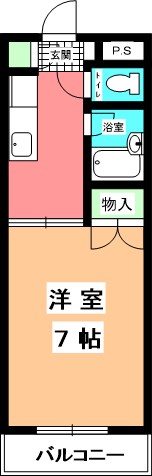 キャッスル石手 間取り
