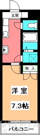 ヴィラサウス持田 間取り