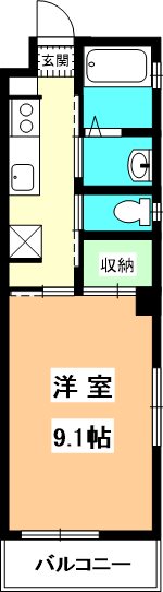 ブラウンハイム清水町2 間取り