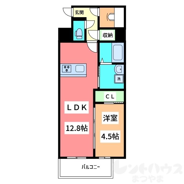 ANNEX道後湯築 間取り