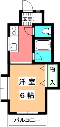 ベルシャトー 間取り