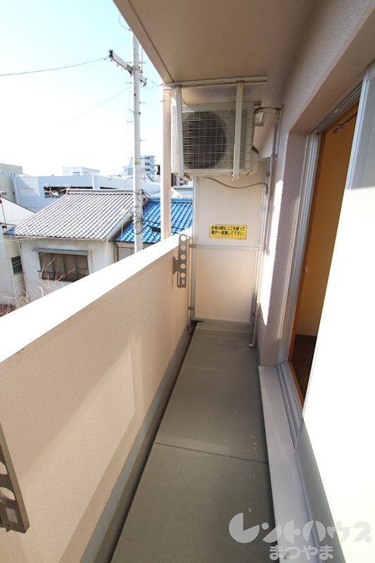 ハイツサンシャインⅡ ベランダ