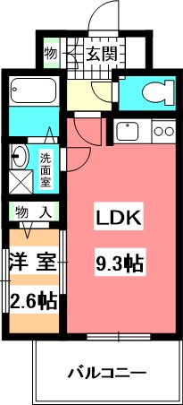 アステリア萱町 間取り
