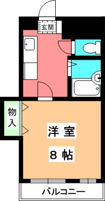 ハイツ島口 間取り
