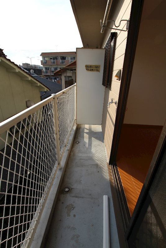 ハイツ島口 ベランダ