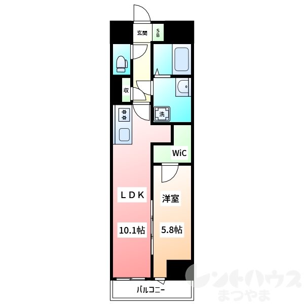 ルミナス勝山東 1304 (マンション｜居住用)の物件情報 | 松山市の賃貸物件・不動産・お部屋探しはレントハウスまつやま