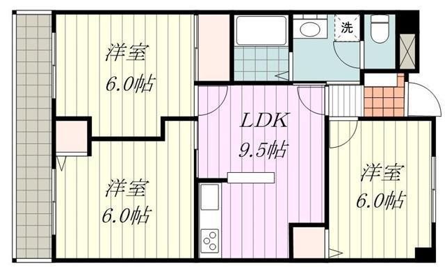 グランアール山越 間取り