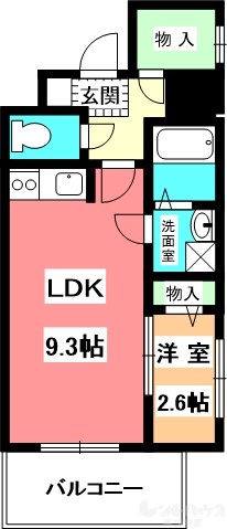 アステリア萱町 間取り
