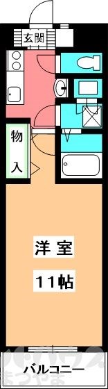 フローレスタ道後 間取り
