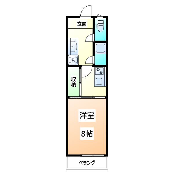 第2マンションふじ 間取り